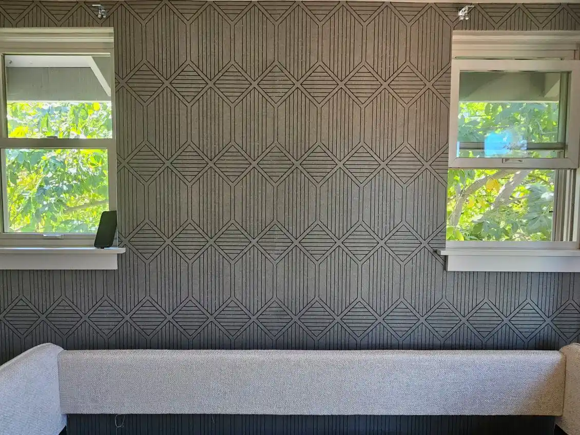 Wallpaper project completed in Arlington