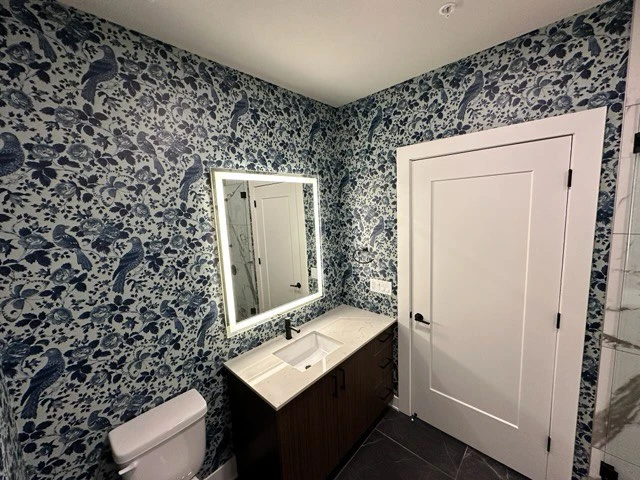 Wallpaper project completed in Frederick
