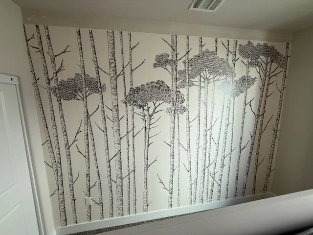 Wallpaper project completed in Gaithersburg