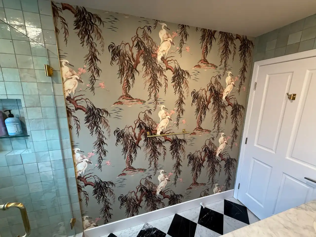 Wallpaper project completed in Germantown