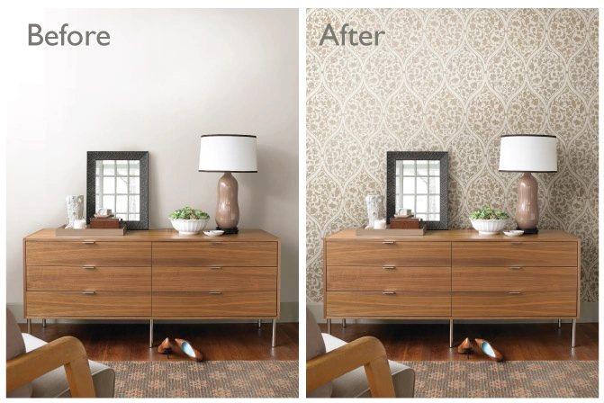 Residential Wallpaper Installation preparation and timeline in Kalorama, Washington, DC