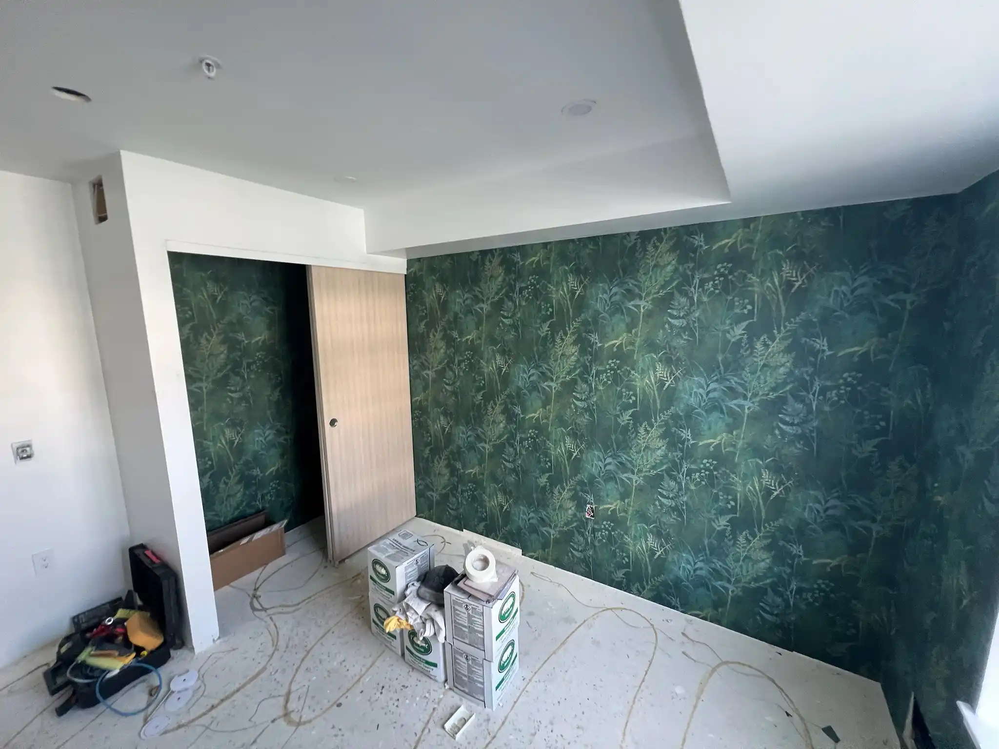 Wallpaper project completed in Silver Spring