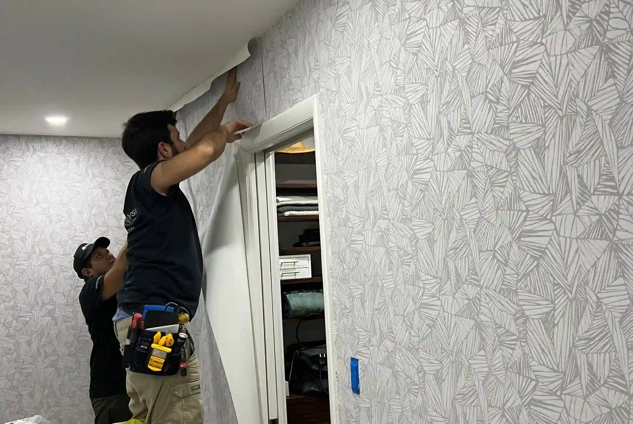 Wallpaper project completed in Waldorf